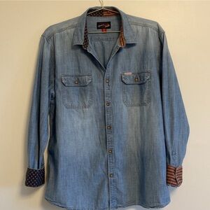 U.S. Polo Denim Stars and Stripes Button Down 🇺🇸